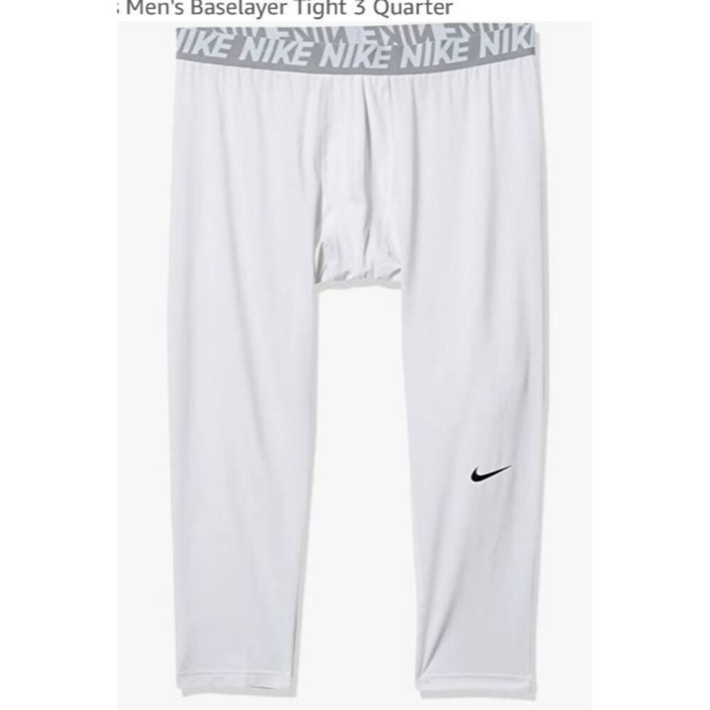 Nike Men's Pro Football Tights Size 3XL in White (AJ6698-100)